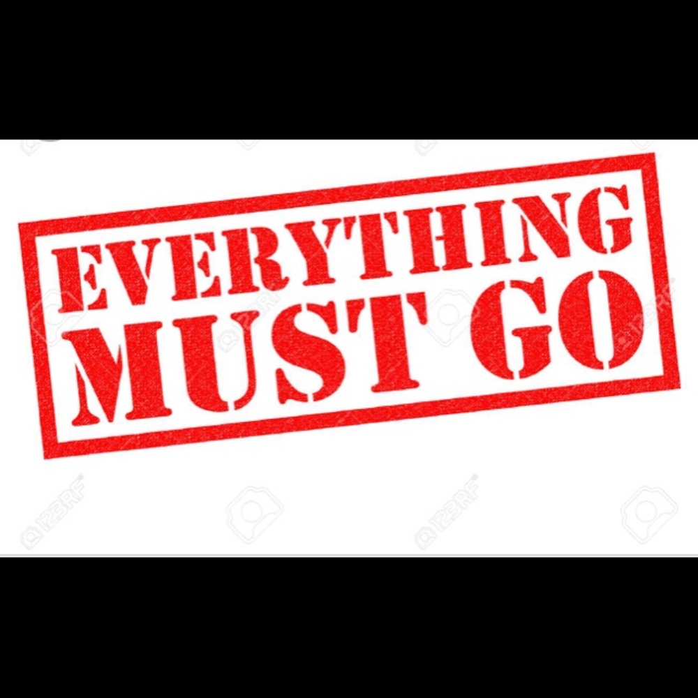 ‼️EVERYTHING MUST GO‼️